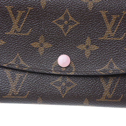 Louis Vuitton Monogram Emilie Wallet Rose Ballerine 6 of 9