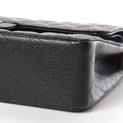 Chanel Caviar Quilted Medium Double Flap Black 6 of 10