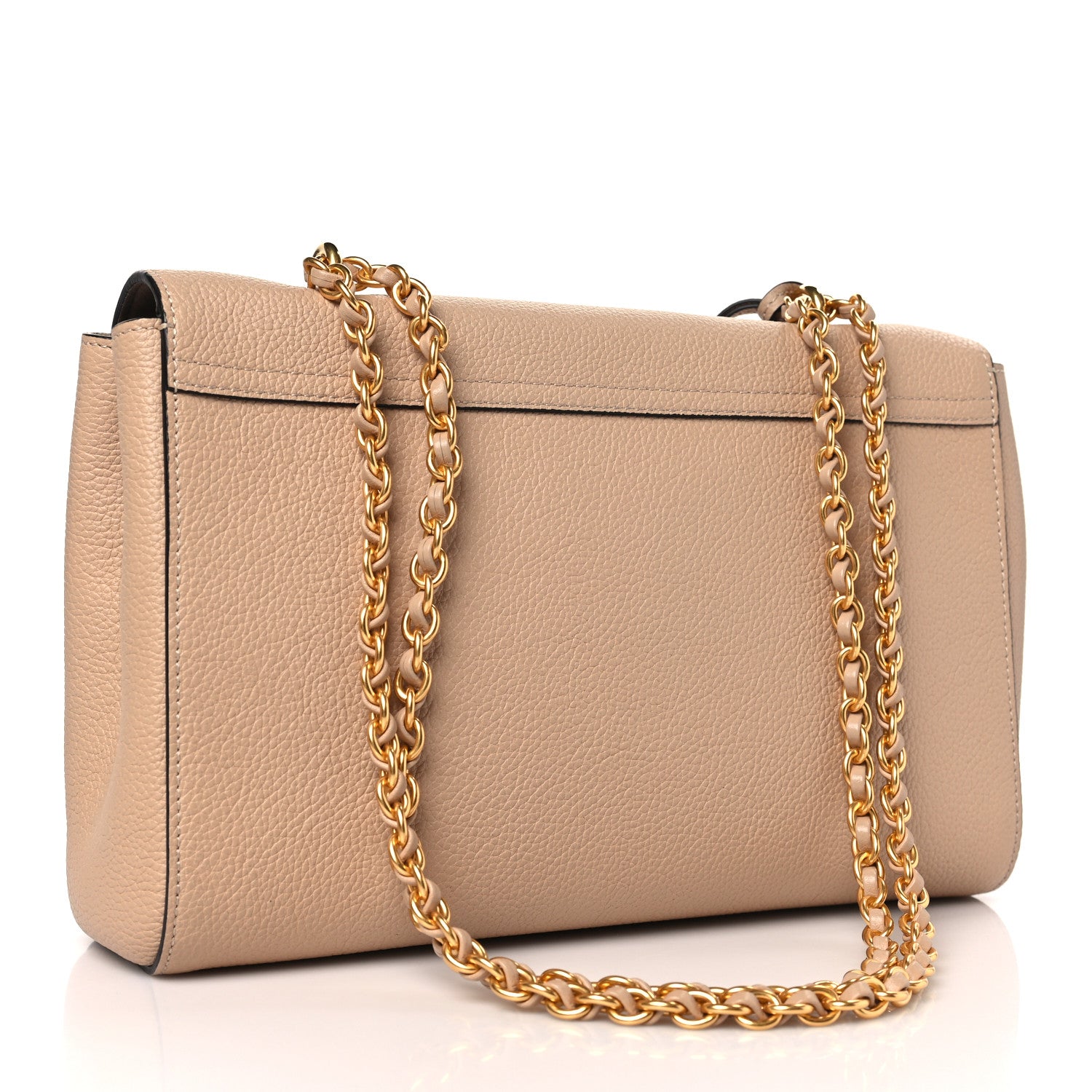 Mulberry Small Classic Grain Calfskin Medium Lily Flap Beige 3 of 8