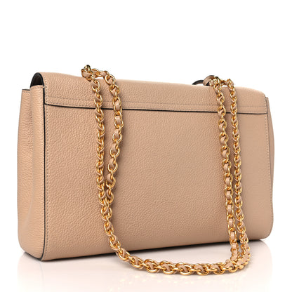 Mulberry Small Classic Grain Calfskin Medium Lily Flap Beige 3 of 8