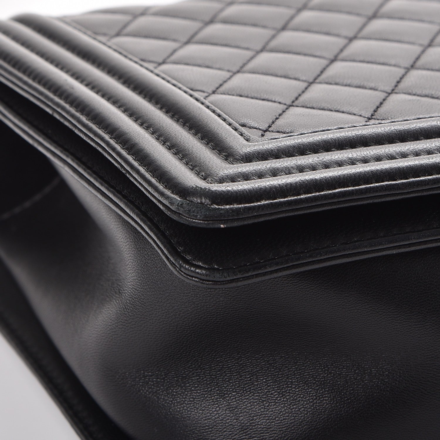 Chanel Lambskin Quilted New Medium Boy Flap Black 8 of 11