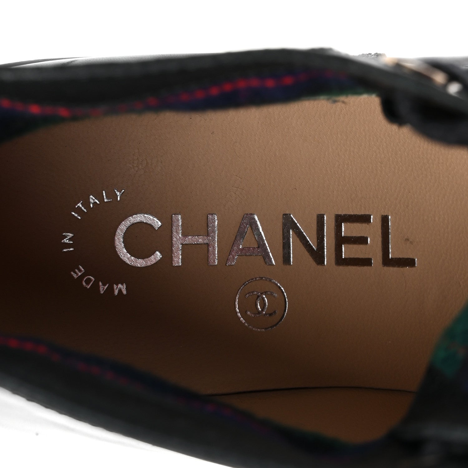 Chanel Calfskin Short Boots 36.5 Black 8 of 12