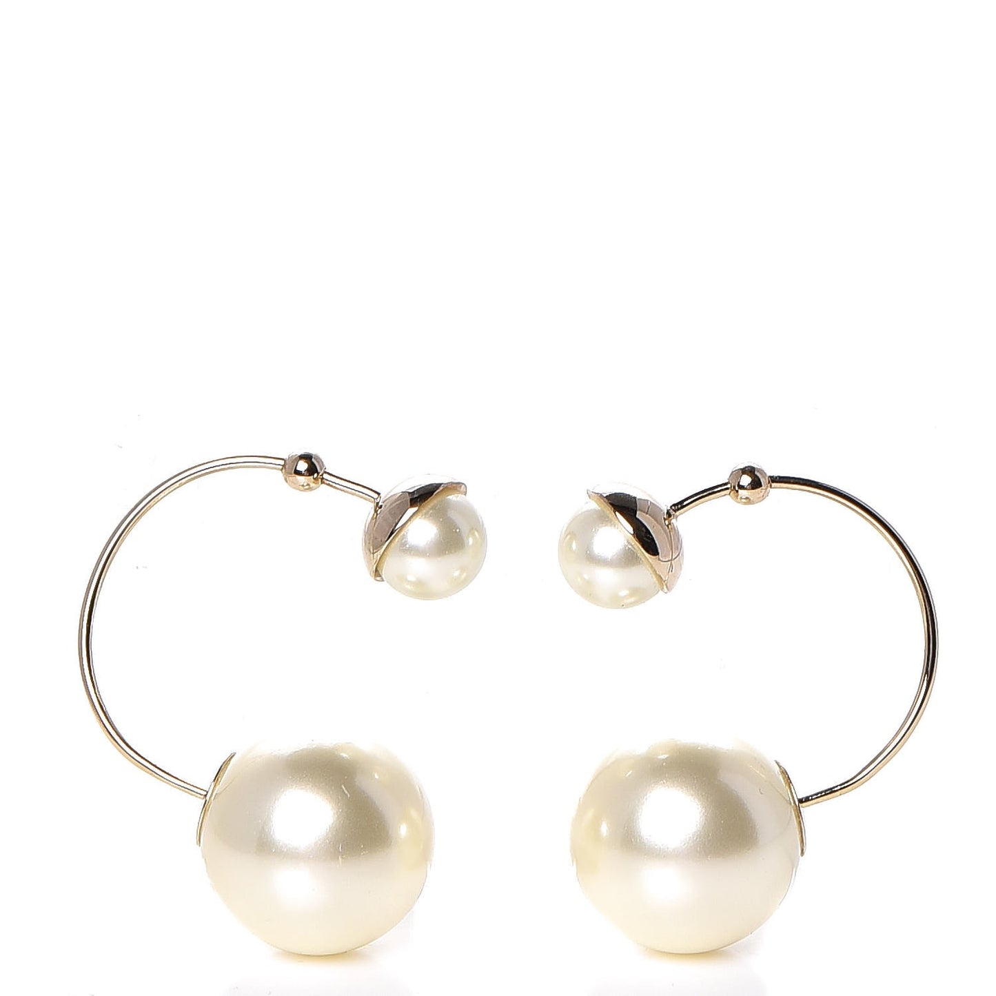 Pearl Ultradior Earrings Cream