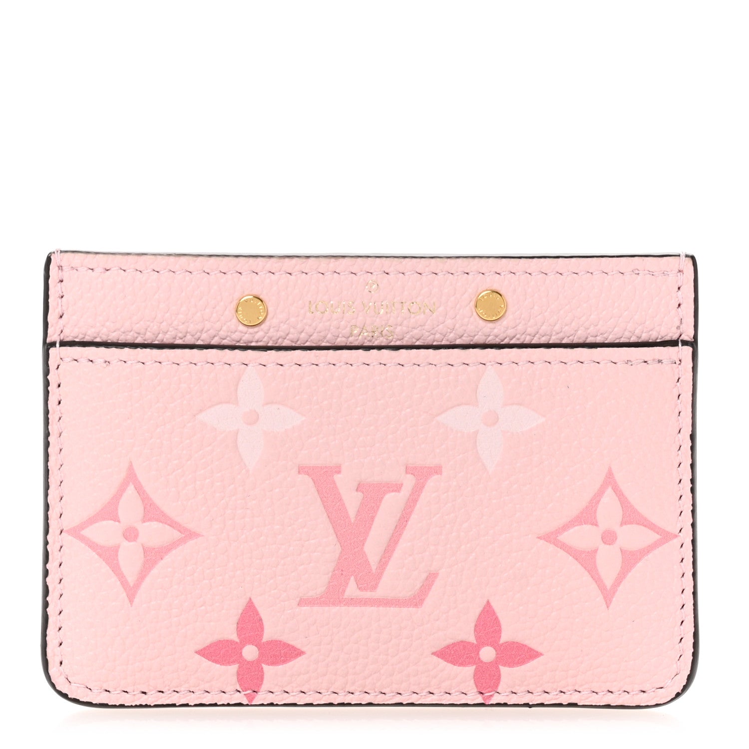 Louis Vuitton Empreinte Monogram Giant By The Pool Card Holder Bouton De Rose 1 of 8