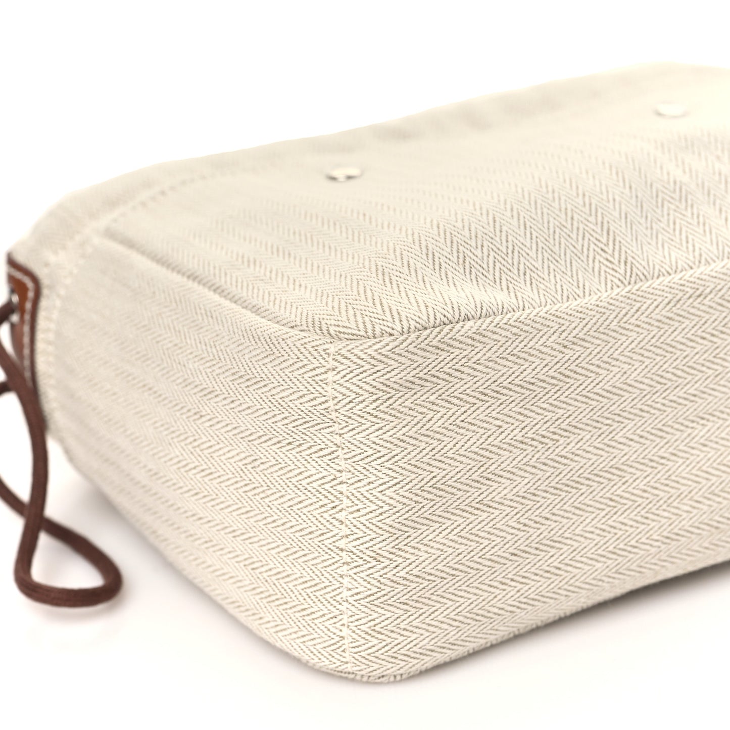Canvas Barenia Fourbi 20 PM Pouch Naturel Fauve