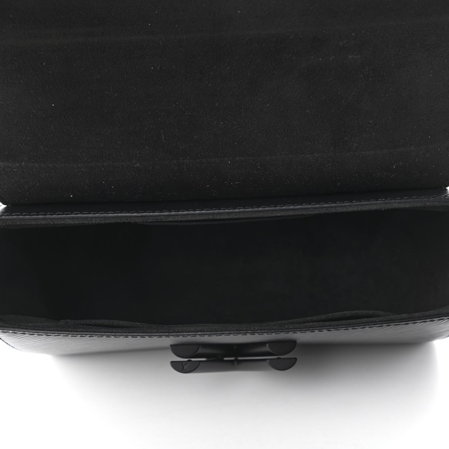 Epi Twist Shoulder Bag MM Matte Black