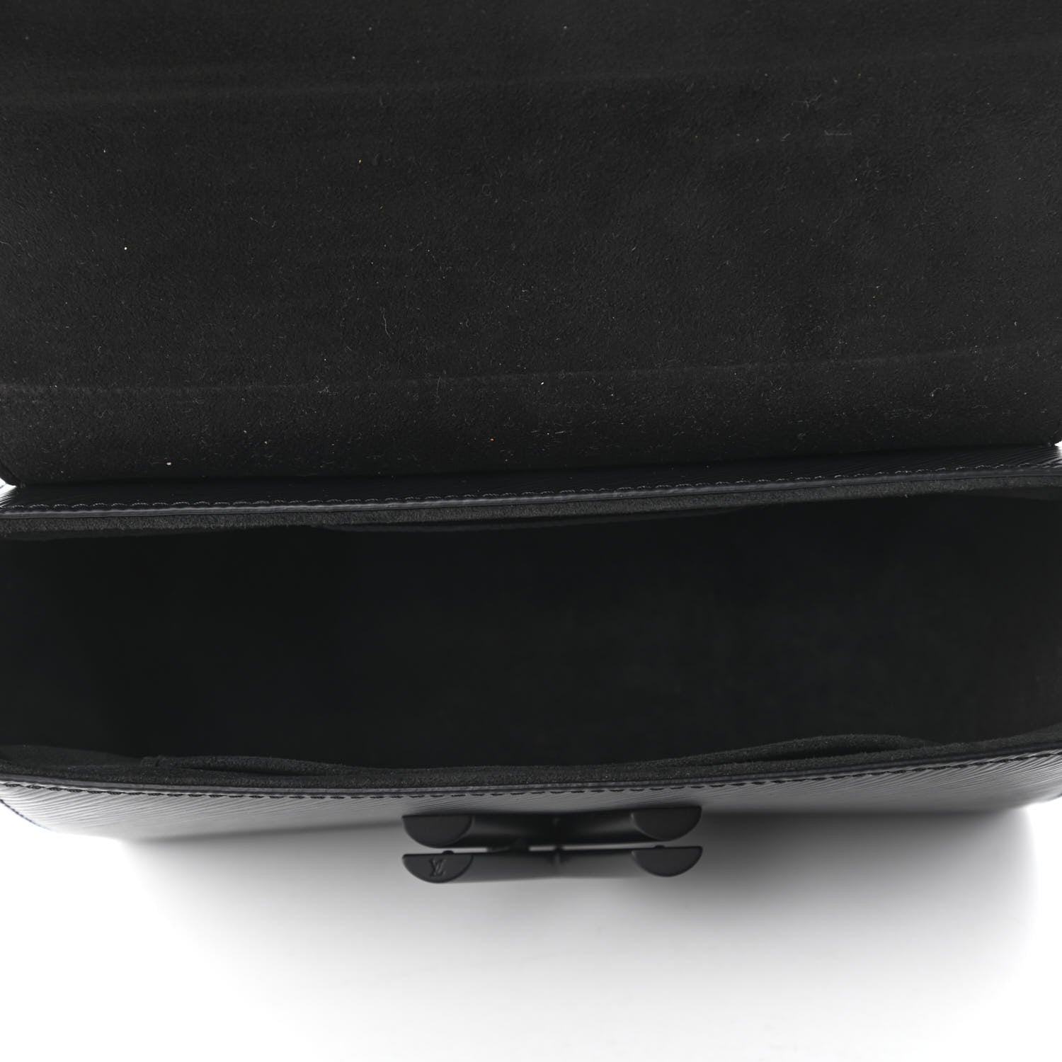 Louis Vuitton Epi Twist Shoulder Bag MM Matte Black 5 of 11