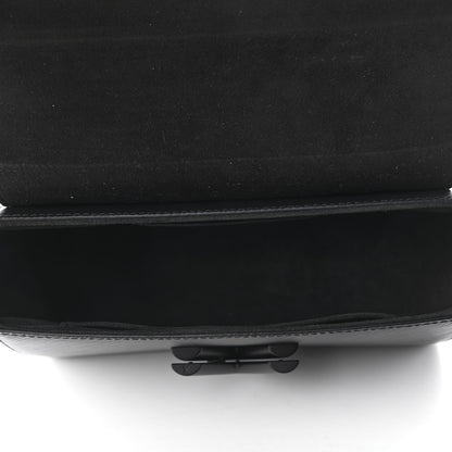 Louis Vuitton Epi Twist Shoulder Bag MM Matte Black 5 of 11