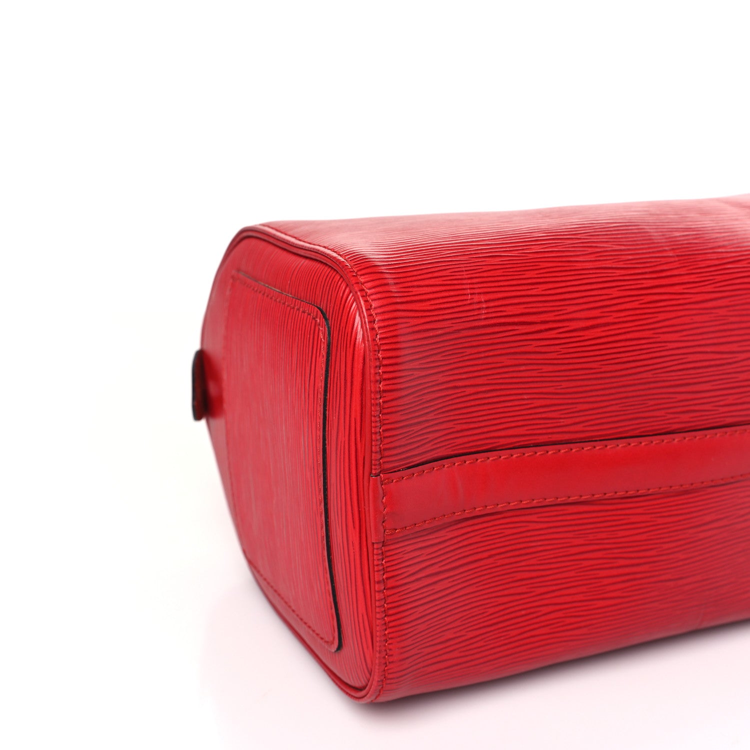 Louis Vuitton Epi Speedy 25 Castillan Red 7 of 8