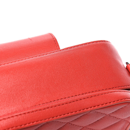 Chanel Lambskin Quilted Mini CC Box Camera Bag Red 12 of 12