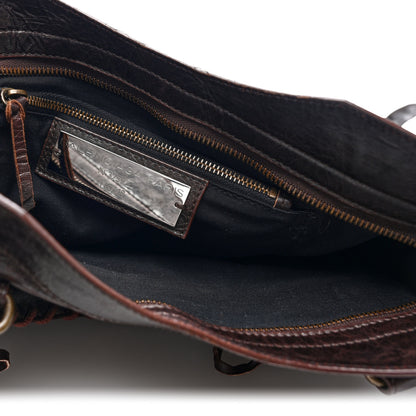 Balenciaga Agneau Classic Hardware City Cigare Fonce 7 of 10