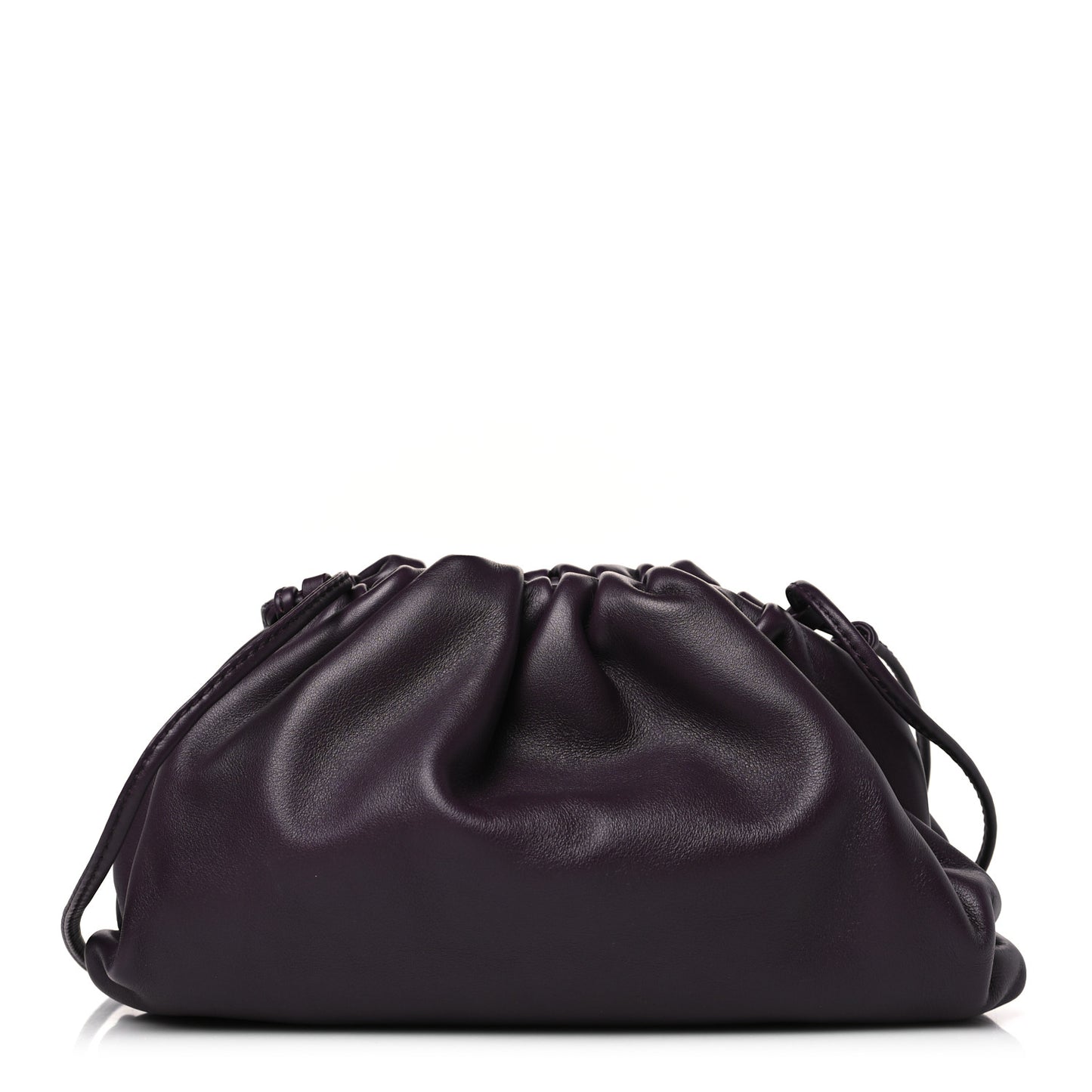 Butter Calfskin The Mini Pouch Grape