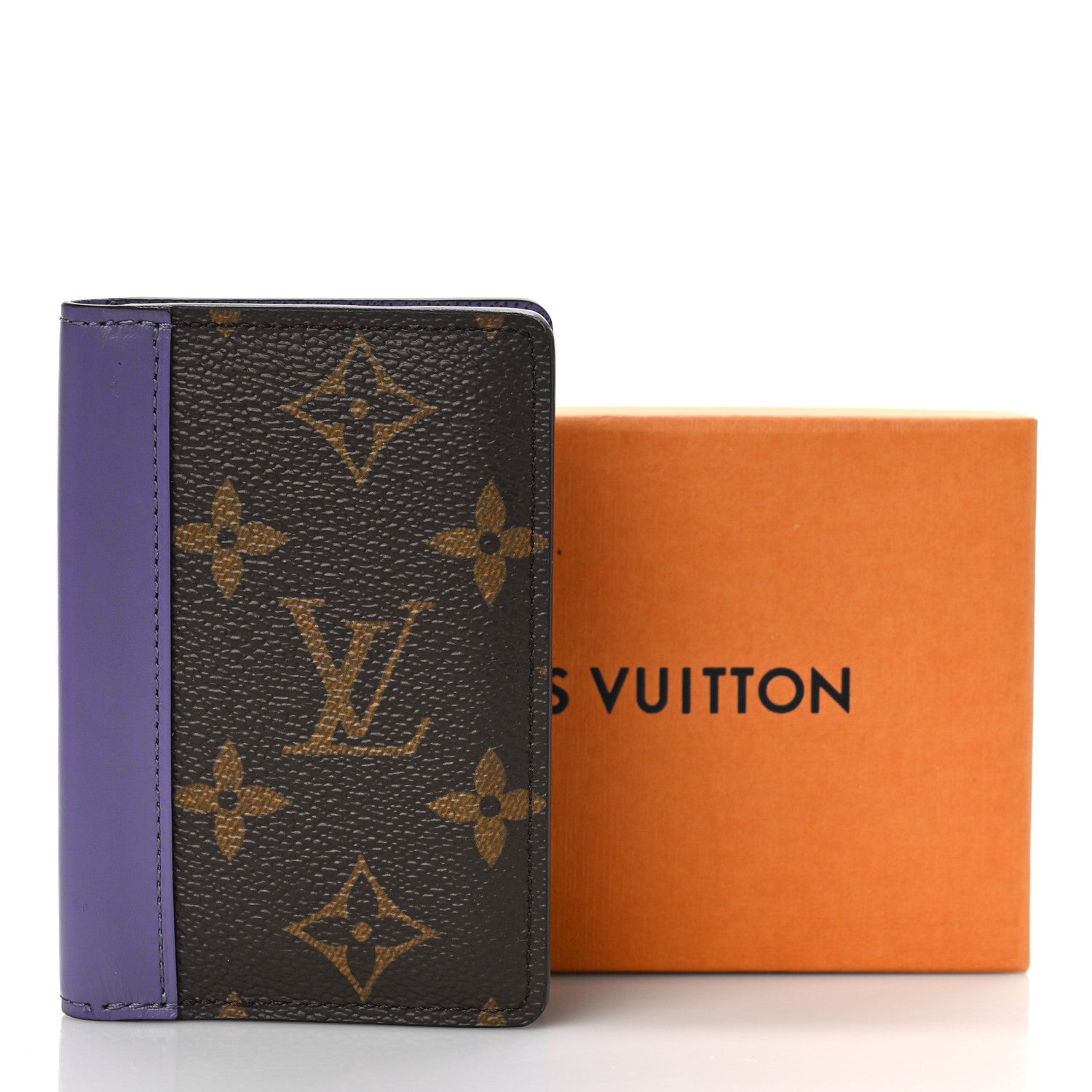 Louis Vuitton Monogram Pocket Organizer NM Purple 9 of 9