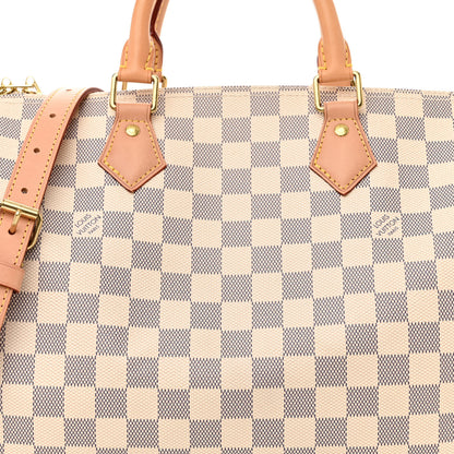 Louis Vuitton Damier Azur Speedy Bandouliere 30 9 of 11