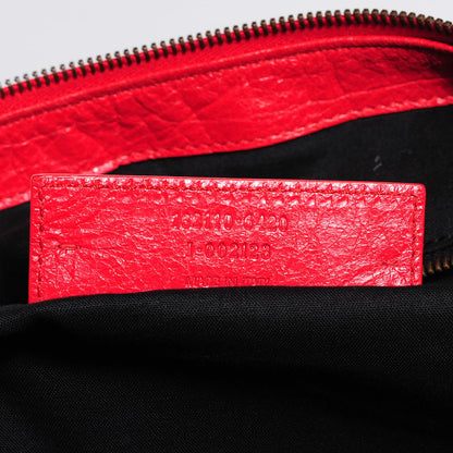 Balenciaga Agneau Classic Hardware Work Rouge Cardinal 8 of 13