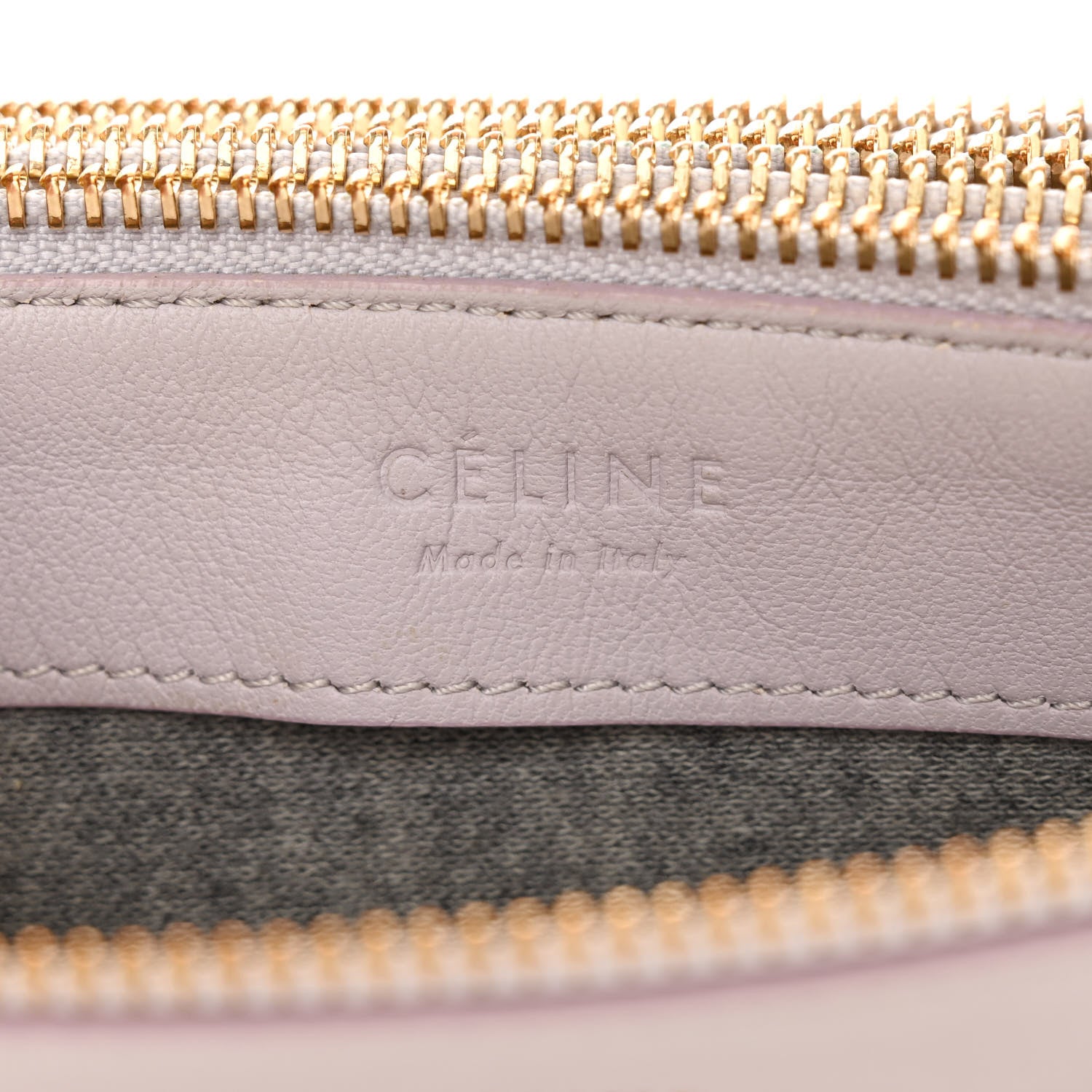 Celine Lambskin Small Trio Crossbody Bag Magnolia 8 of 17