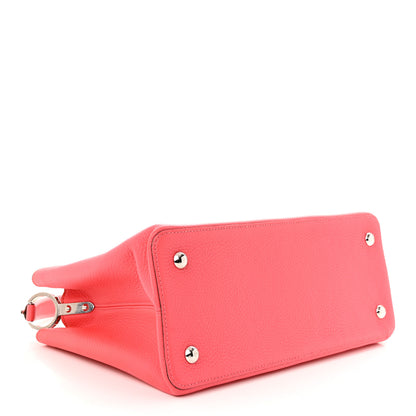 Louis Vuitton Taurillon Capucines MM Rose Litchi 4 of 13