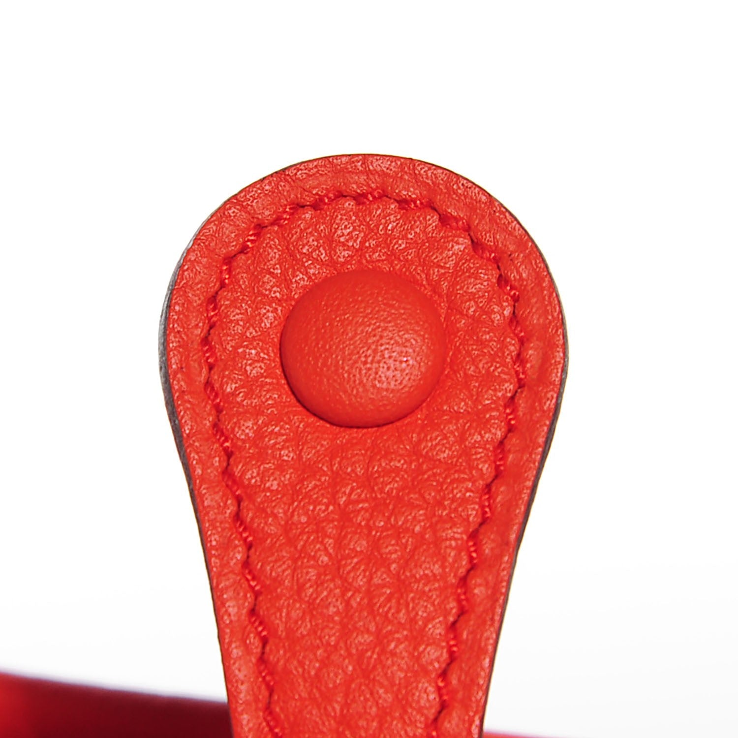 Hermes Taurillon Clemence Amazone Evelyne TPM Orange Poppy Saint Cyr 13 of 16