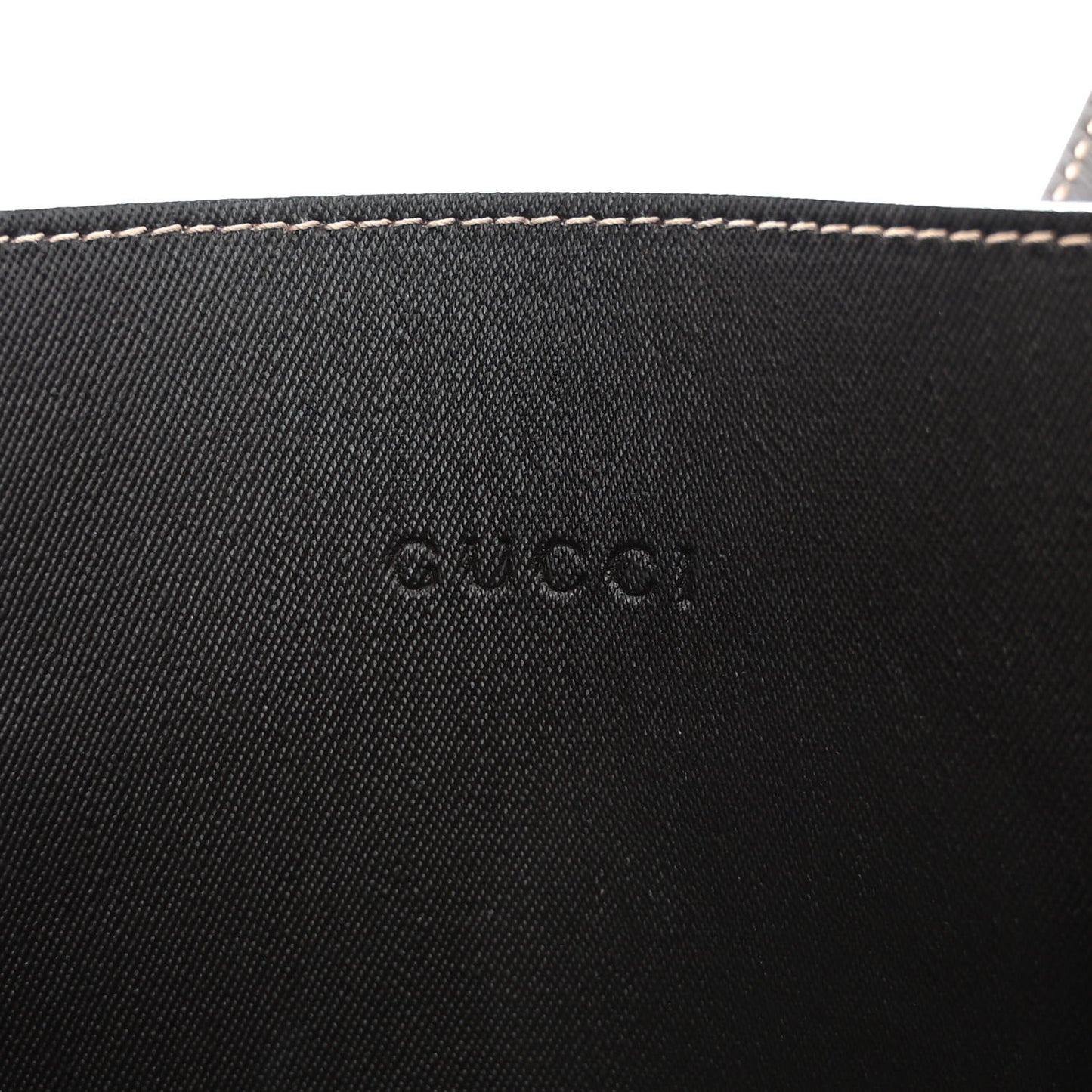 GG Supreme Monogram Small Reversible Tote Black