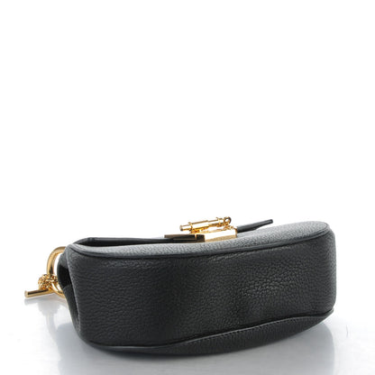 Chloe Grained Lambskin Mini Drew Shoulder Bag Black 4 of 7
