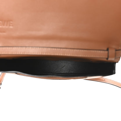 Loewe Soft Calfskin Heel Saddle Bag Tan 5 of 9