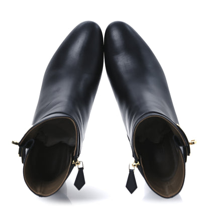 Hermes Calfskin Saint Germain Ankle Boots 40 Black 2 of 11