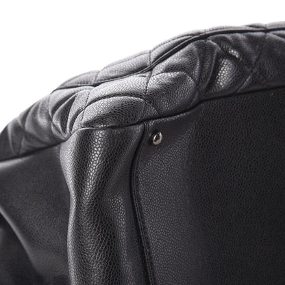Chanel Caviar Quilted XL Grand Shopping Tote GST Black 15 of 20