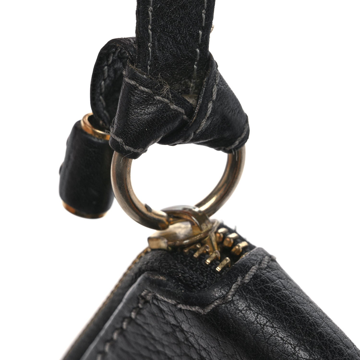 Chloe Grained Calfskin Marcie Long Zip Around Wallet Black 11 of 11