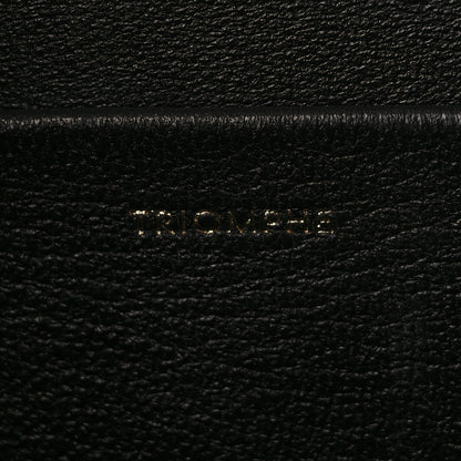 Celine Shiny Calfskin Nano Triomphe Black 7 of 10