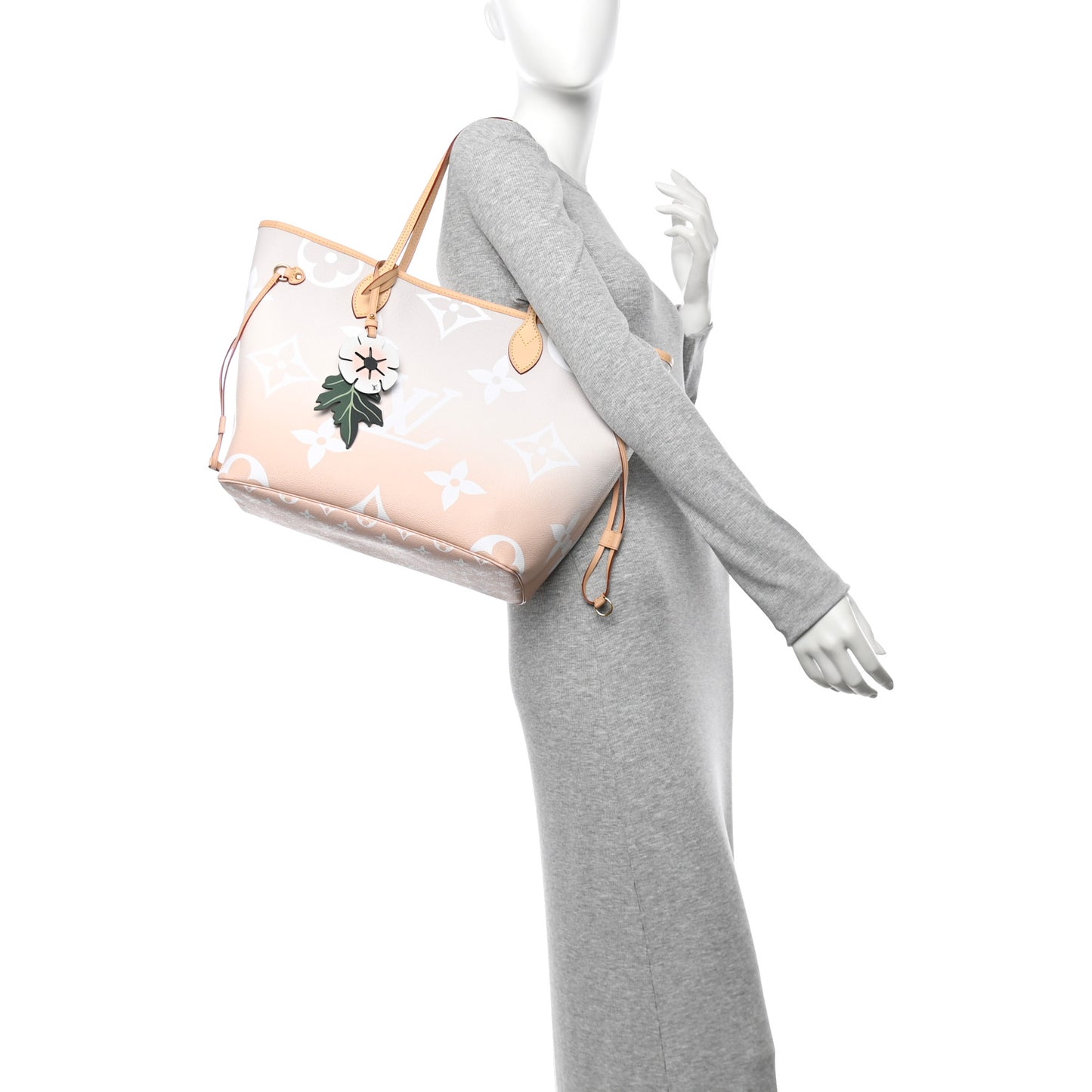 Monogram Giant By The Pool Neverfull MM Brume