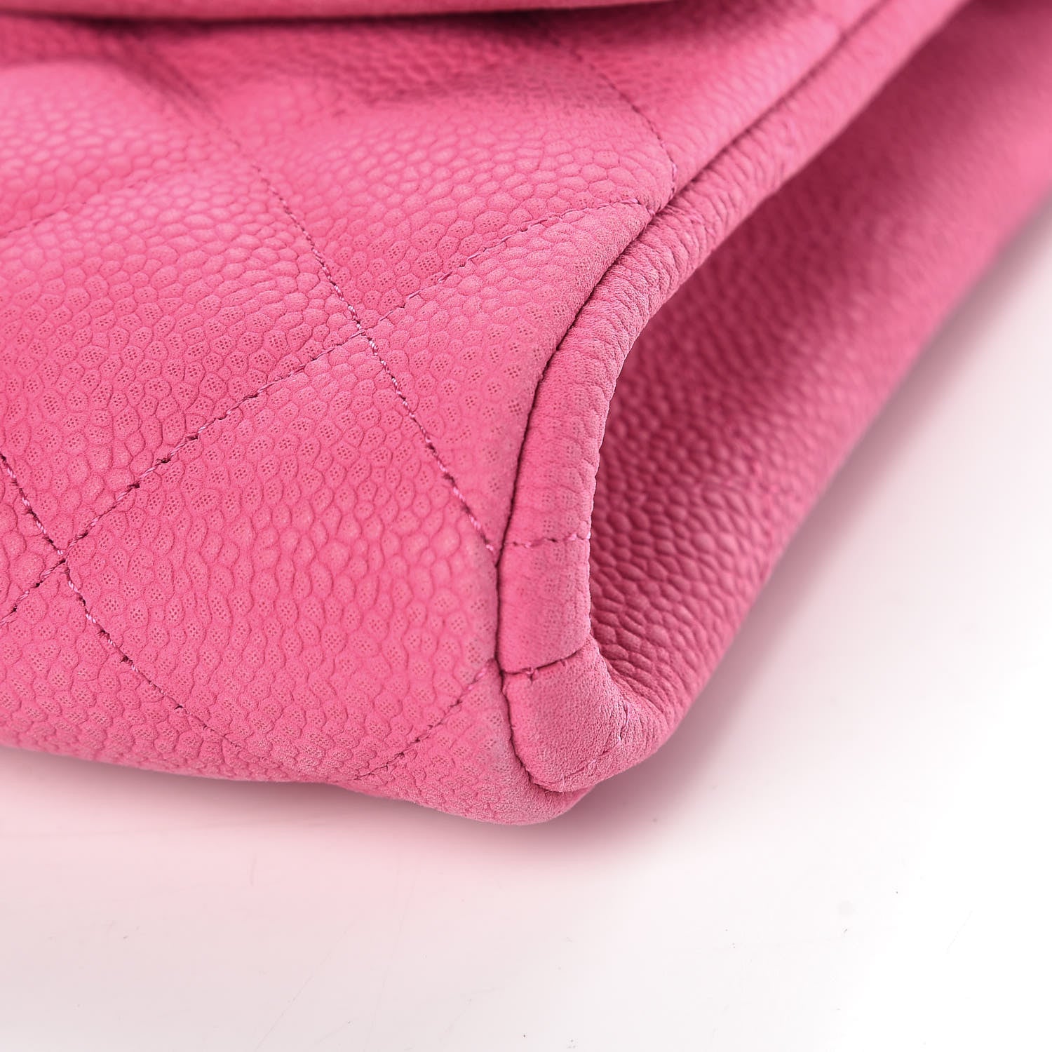 Chanel Iridescent Caviar Clutch with Chain Flap Pink 11 of 14