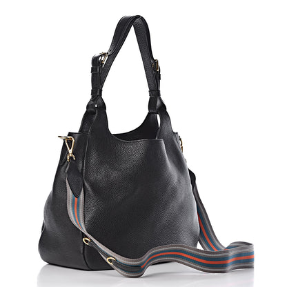 Prada Vitello Daino Hobo Black 3 of 9