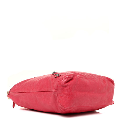 Balenciaga Agneau Giant 12 Rose Gold Hardware Day Hobo Rose Thulian 5 of 24