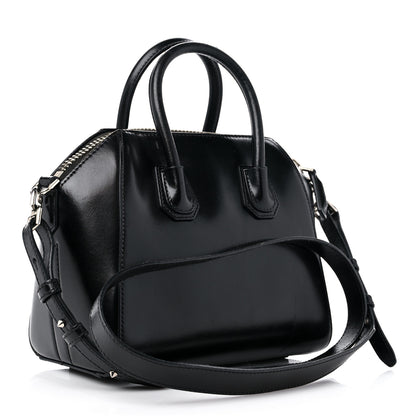 Givenchy Shiny Lord Calfskin Mini Antigona Black 3 of 16