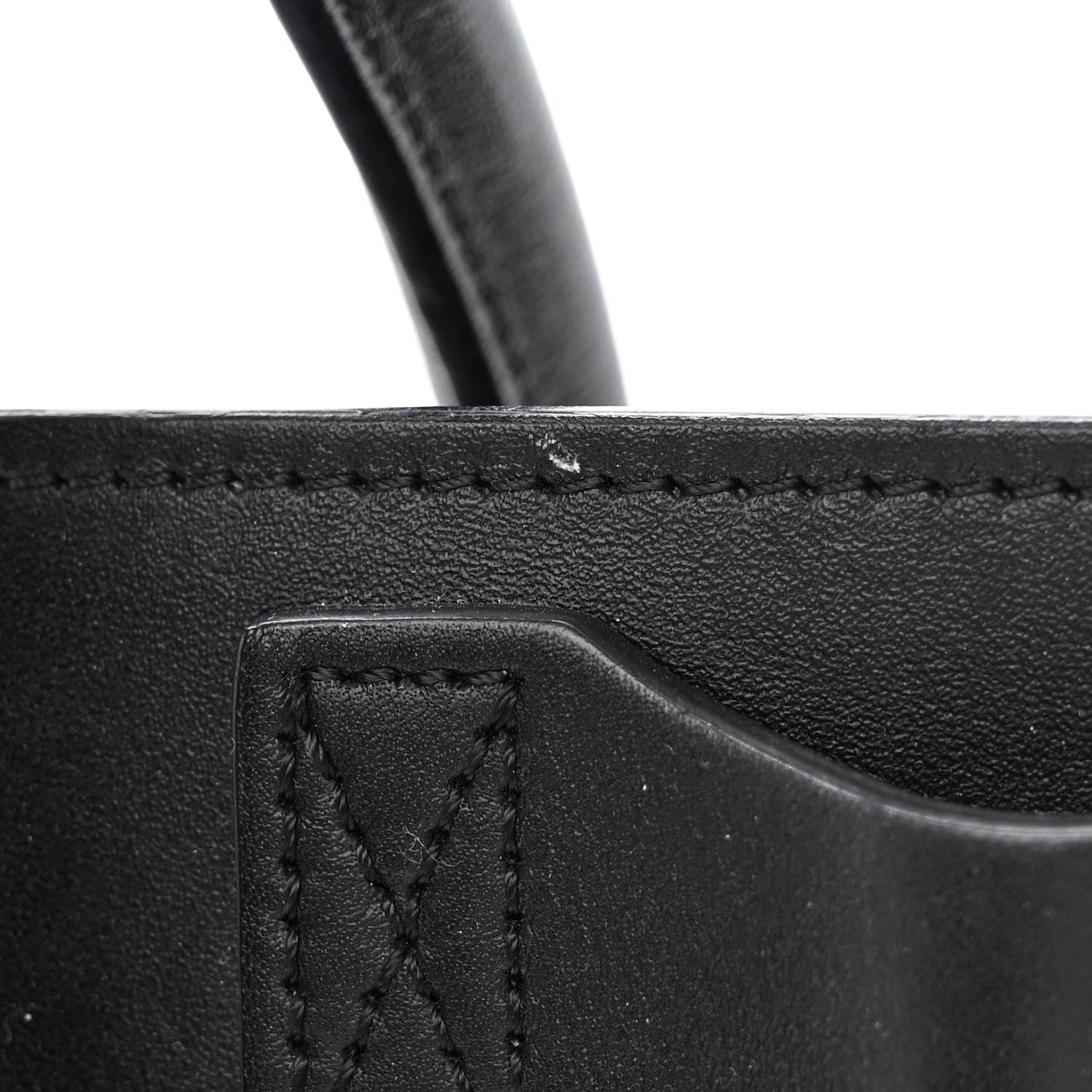 Celine Smooth Calfskin Micro Luggage Black 12 of 13