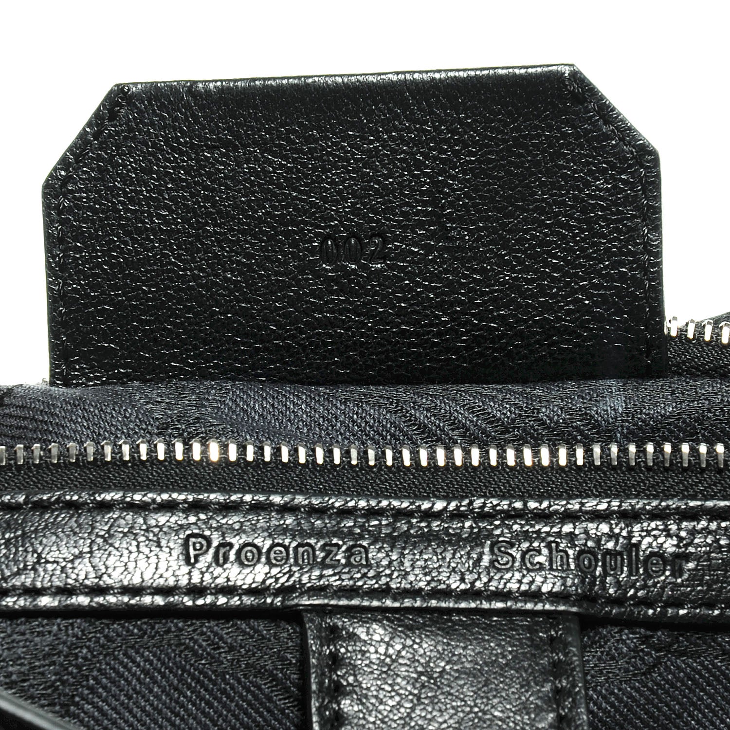 Proenza Schouler Lambskin PS1 Large Satchel Black 8 of 9