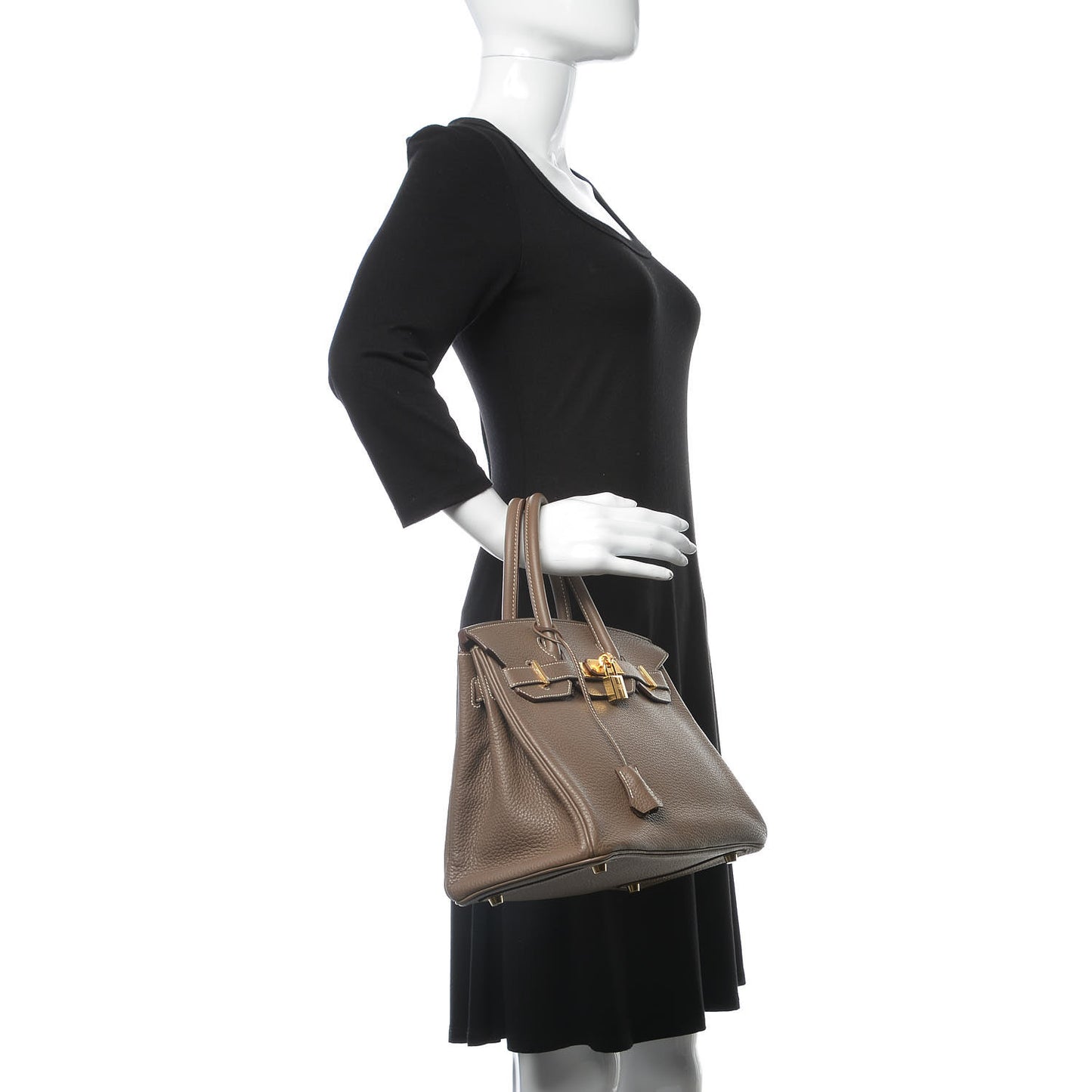 Taurillon Clemence Birkin 30 Etoupe