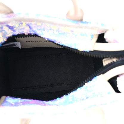 Marc Jacobs Sequin Mini The Tote Bag Iridescent 5 of 13
