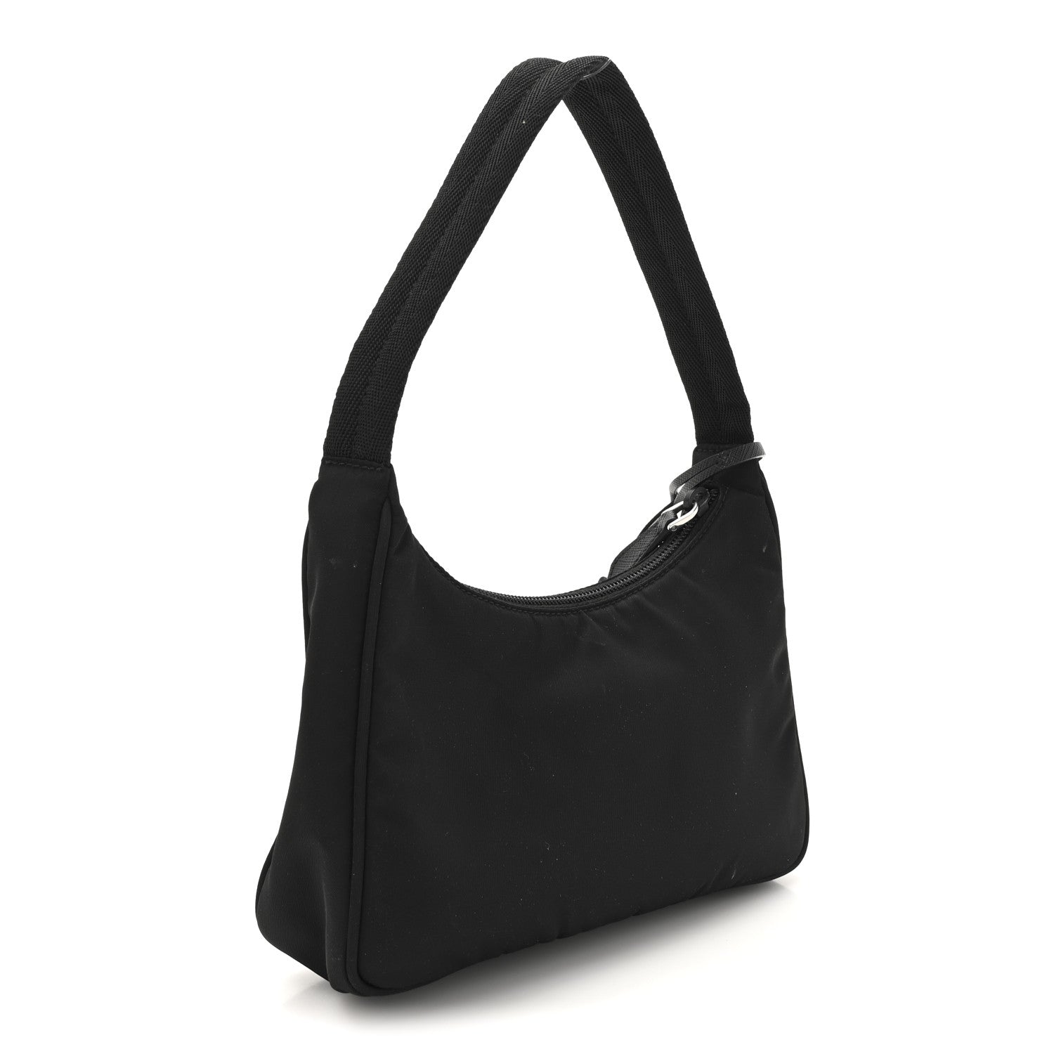 Prada Tessuto Nylon Mini Re-Edition 2000 Bag Black 3 of 10