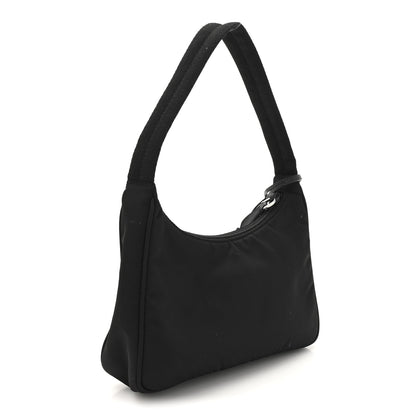 Prada Tessuto Nylon Mini Re-Edition 2000 Bag Black 3 of 10