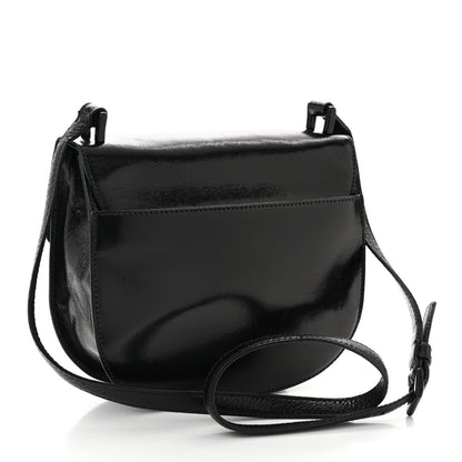 Prada Spazzolato Fliplock Flap Shoulder Bag  Black 3 of 10