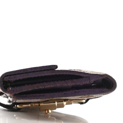 Gucci Monogram Compact Wallet Purple 12 of 17