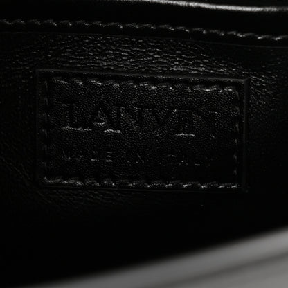 Lanvin Shiny Calfskin Nano Pencil Bag Black 6 of 10
