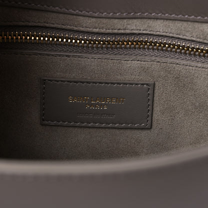 Saint Laurent Smooth Calfskin Le 5 A 7 Hobo Taupe 6 of 9
