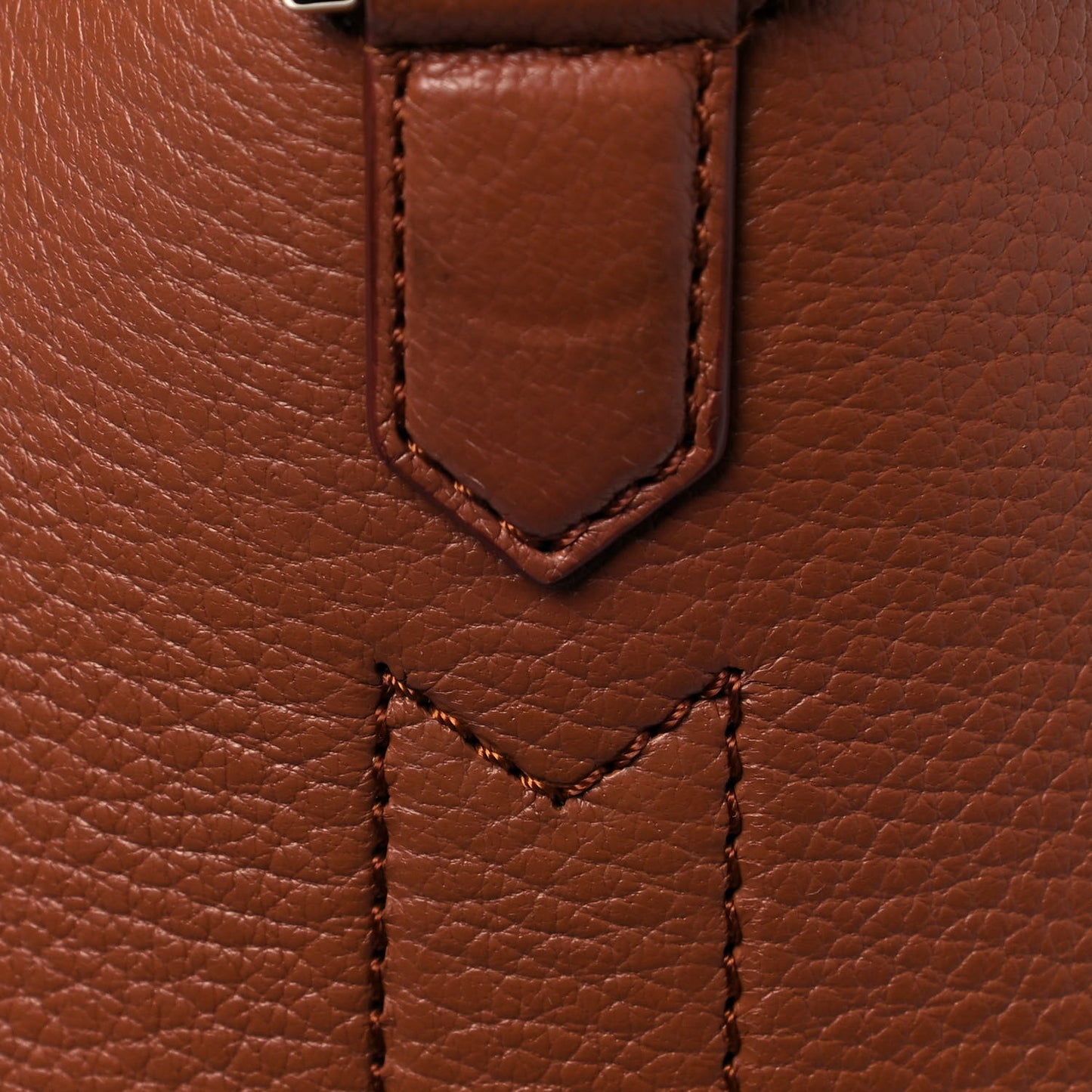 Sugar Goatskin Small Antigona Cognac