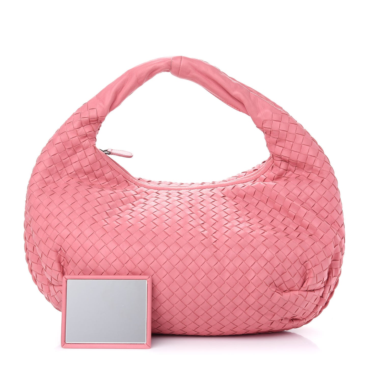 Nappa Intrecciato Medium Belly Veneta Hobo Petal