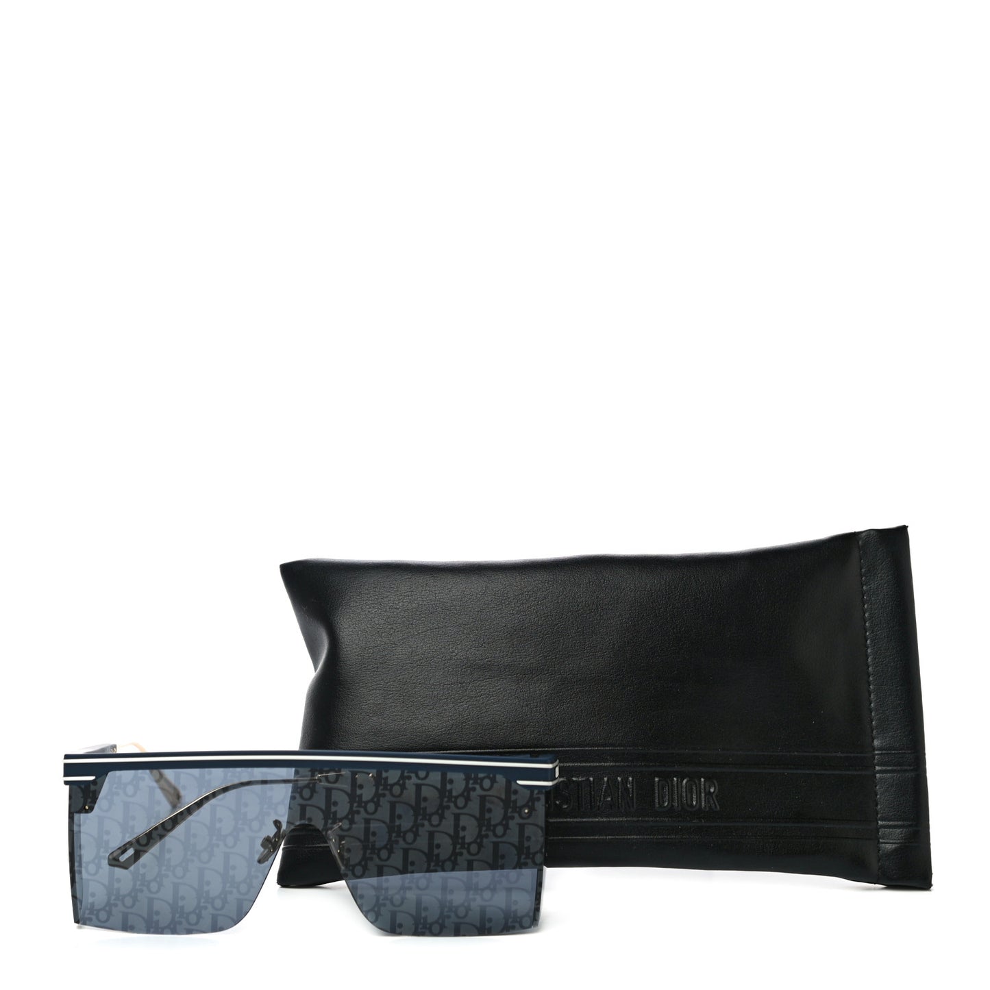 Oblique Diorclub M1U Mask Sunglasses Blue