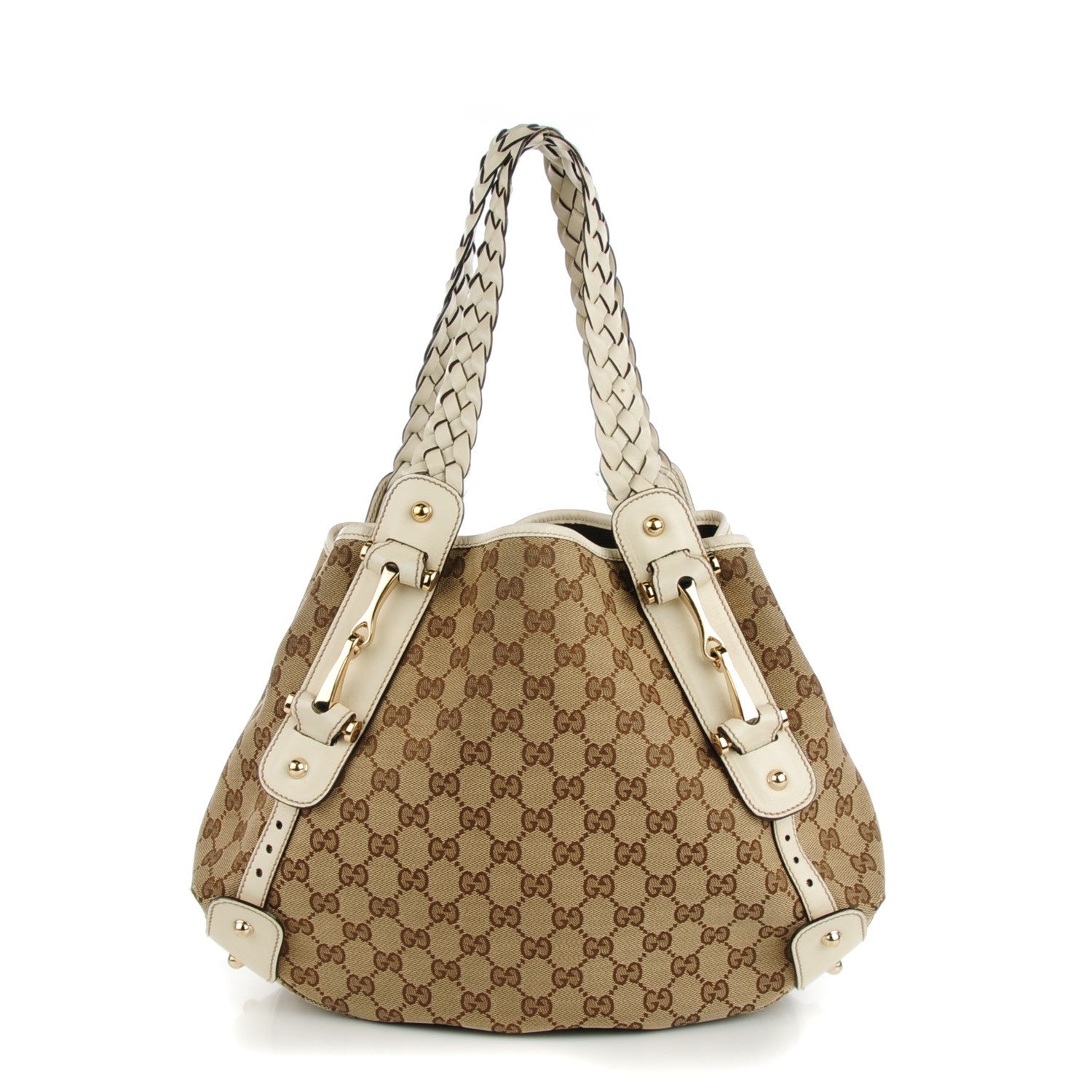 Gucci Monogram Small Pelham Shoulder Bag Off White 1 of 7