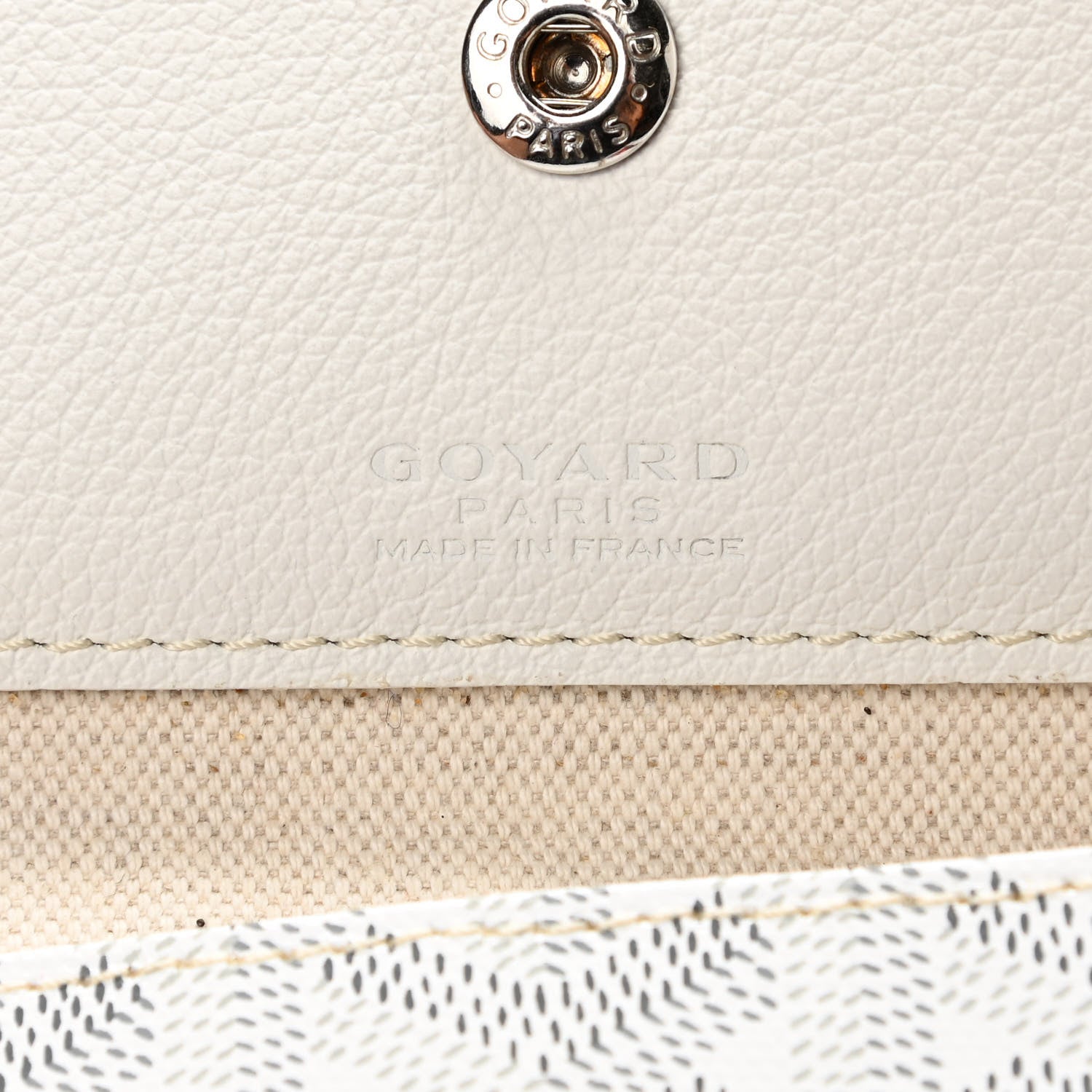 Goyard Goyardine Saint Louis PM White 7 of 11