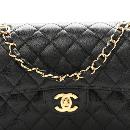 Chanel Caviar Quilted Small Double Flap Black 8 of 11